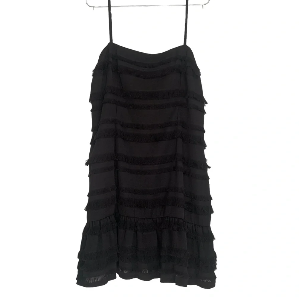 Princess Polly Black Molina Mini Dress Size 10 - Picture 12 of 13